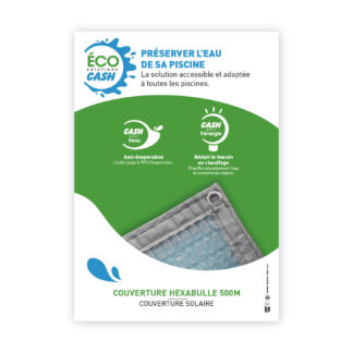 Affiche A3 Éco Solutions CASH – COUVERTURE HEXABULLE