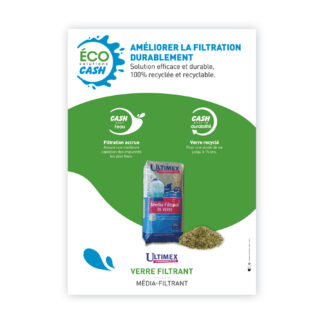 Affiche A3 Éco Solutions CASH – VERRE ULTIMEX
