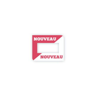 Encadré d'étiquette – NOUVEAU