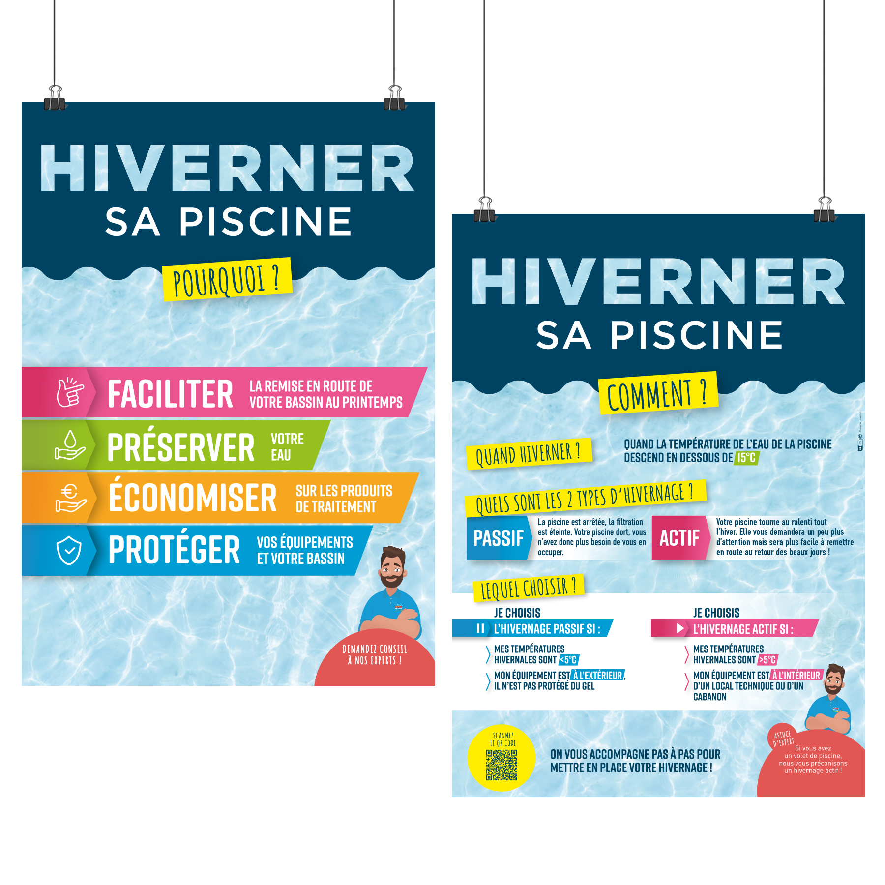 AFFICHE A1 - HIVERNAGE GÉNÉRIQUE