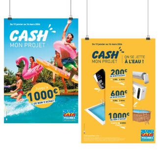AFFICHE A1 - CASH MON PROJET