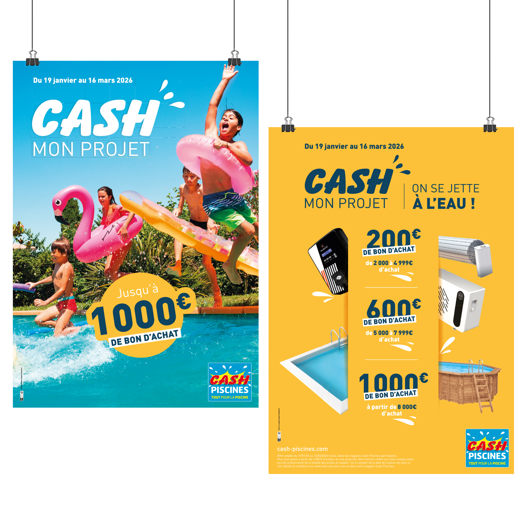 AFFICHE A1 - CASH MON PROJET